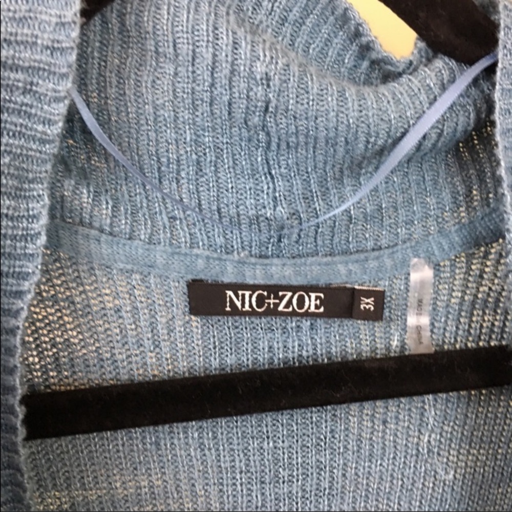 Nic + Zoe Waterfall Cardigan, 3X - Picture 3 of 4